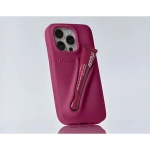 Rhode iPhone 16 Pro Lip Case + Matching Raspberry Jelly Lip Tint